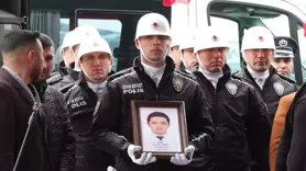 Şehit polise son görev!