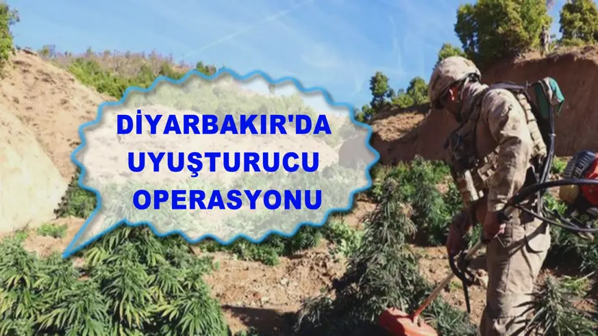 Diyarbakır'da uyuşturucu operasyonu
