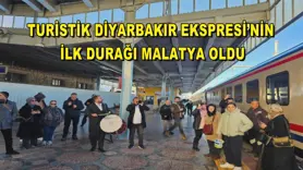 Turistik Diyarbakır Ekspresi’nin ilk durağı Malatya oldu