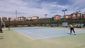 167 tenisçinin katıldığı turnuva tamamlandı