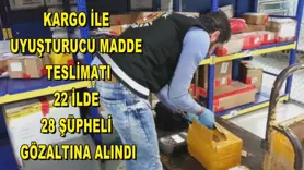 Kargo ile uyuşturucu madde teslimatı