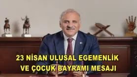 23 Nisan Ulusal Egemenlik ve Çocuk Bayramı mesajı