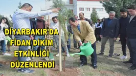 Diyarbakır'da fidan dikim etkinliği düzenlendi