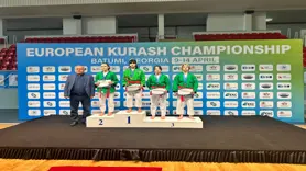 Diyarbakırlı sporcu Hilal Göktekin Avrupa Kuraş Şampiyonu oldu