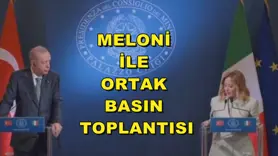Meloni ile ortak basın toplantısı