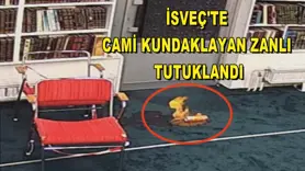 İsveç'te cami kundaklayan zanlı tutuklandı