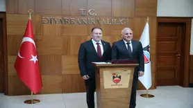 KKTC Cumhuriyet Meclisi Başkanı Diyarbakır'da