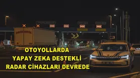 Otoyollarda yapay zeka destekli radar cihazları devrede