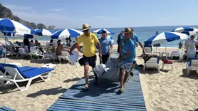 Sahilde güneşlenen Alman turist öldü