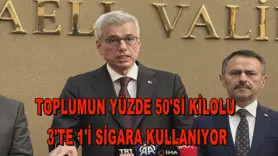 Toplumun yüzde 50'si kilolu, 3'te 1'i sigara kullanıyor