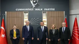 CHP Genel Başkanı Özel, Fransız senatörleri kabul etti