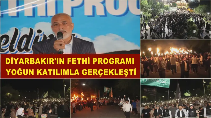 Diyarbakır'ın Fethi Programı yoğun katılımla gerçekleşti