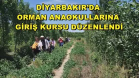 Diyarbakır’da Orman Anaokullarına Giriş Kursu düzenlendi