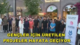 Gençler için üretilen projeler hayata geçiyor