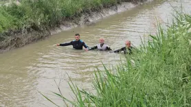 Sulama kanalına giren çocuk boğuldu