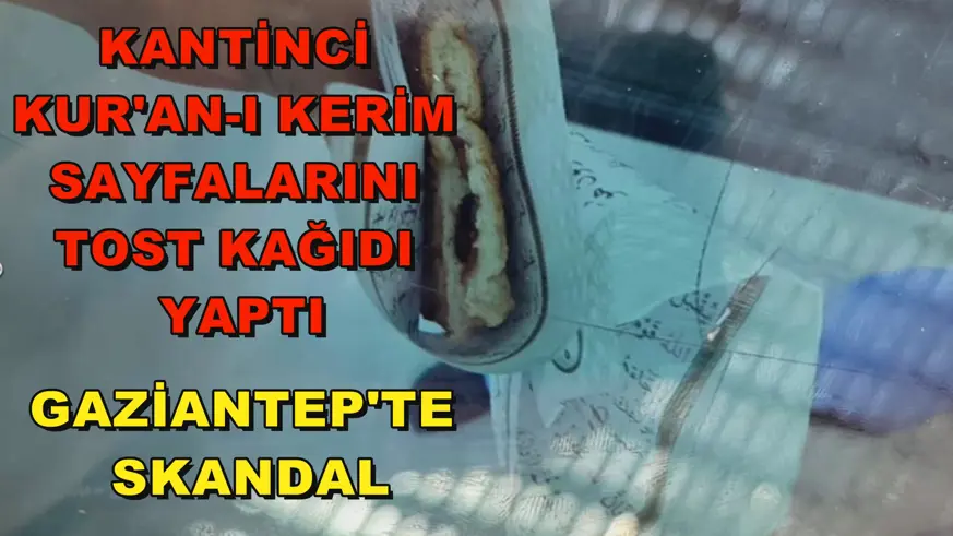 Gaziantep'te skandal