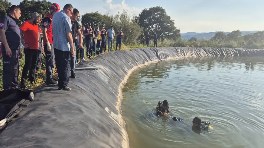 Sulama göletinde erkek cesedi bulundu