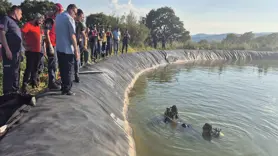 Sulama göletinde erkek cesedi bulundu