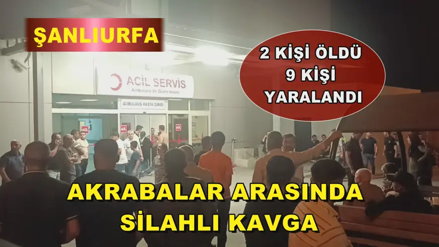 Akrabalar arasında silahlı kavga