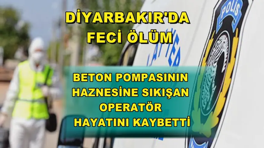 Diyarbakır'da feci ölüm