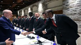 Erdoğan, Galatasaray futbol takımını kabulünde konuştu