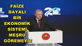 Faize dayalı bir ekonomik sistemi meşru göremeyiz