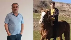 Kamyonette yakılan baba ve oğlunun cenazeleri, yan yana defnedildi