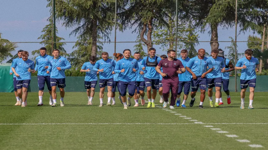 Trabzonspor, Galatasaray maçının hazırlıklarını sürdürdü
