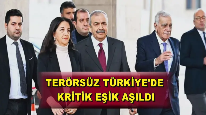 Terörsüz Türkiye'de kritik eşik aşıldı