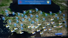 Yurt genelinde serin ve yağışlı hava etkili olacak
