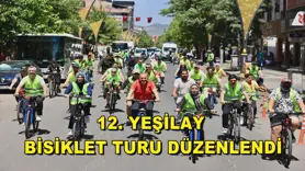 12. Yeşilay Bisiklet Turu düzenlendi