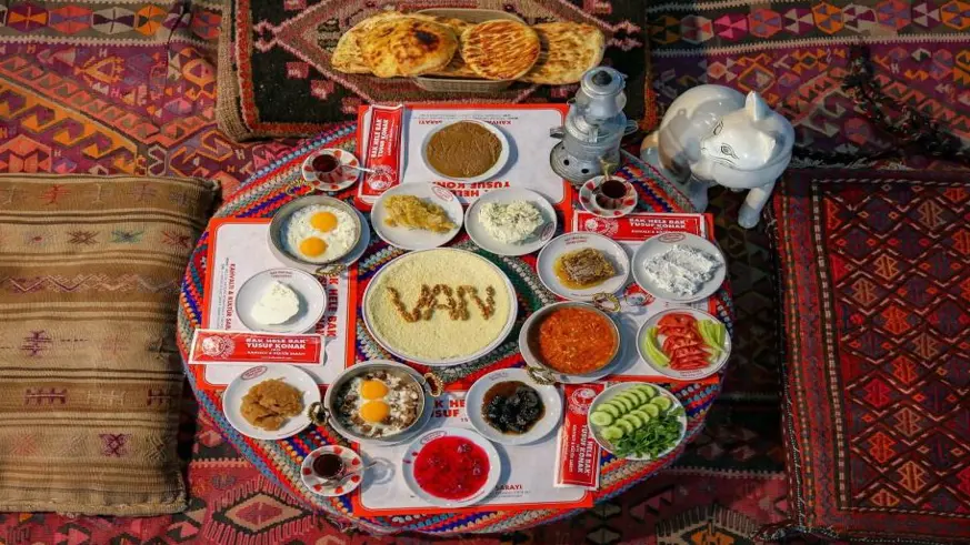 'Van kahvaltısı' Türkiye'yi birinciliğe taşıdı