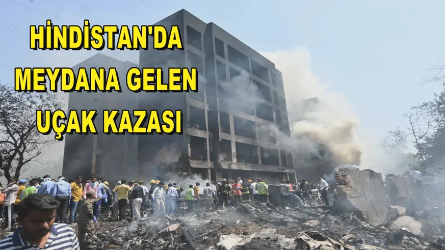 Hindistan'da meydana gelen uçak kazası