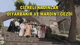Cizreli kadınlar Diyarbakır ve Mardin'i gezdi