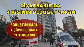 Diyarbakır'da 4 kişinin öldüğü yangın