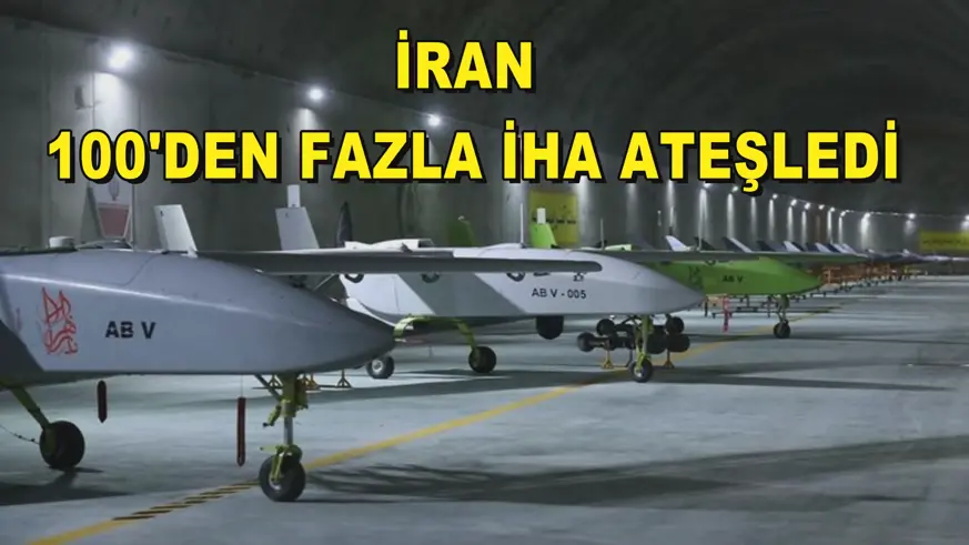 İran 100'den fazla İHA ateşledi