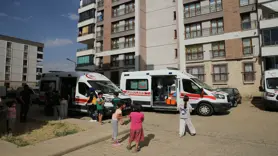 Diyarbakır'da bir apartmanda yangın