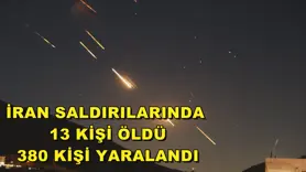 İsrail: İran saldırılarında 13 kişi öldü, 380 kişi yaralandı