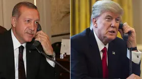 Erdoğan, Trump ile telefonda görüştü