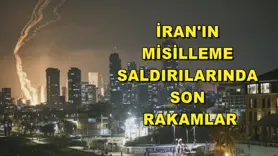 İran'ın misilleme saldırılarında son rakamlar