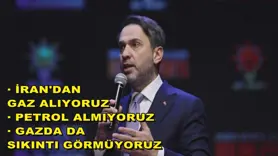 İran'dan gaz alıyoruz