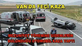 Van'da feci kaza