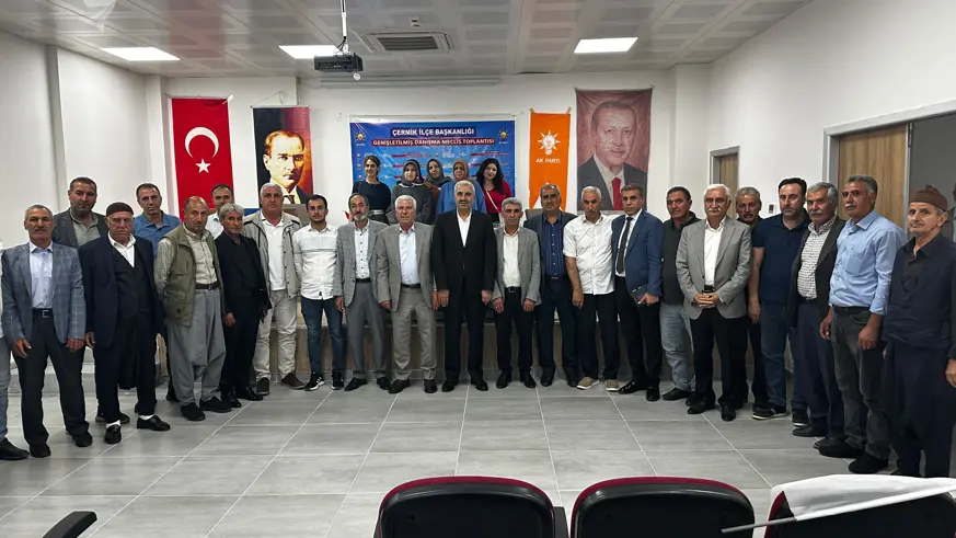 AK Parti Çermik Genişletilmiş İlçe Danışma Meclisi Toplantısı yapıldı