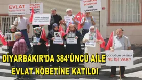 Diyarbakır’da 384’üncü aile evlat nöbetine katıldı