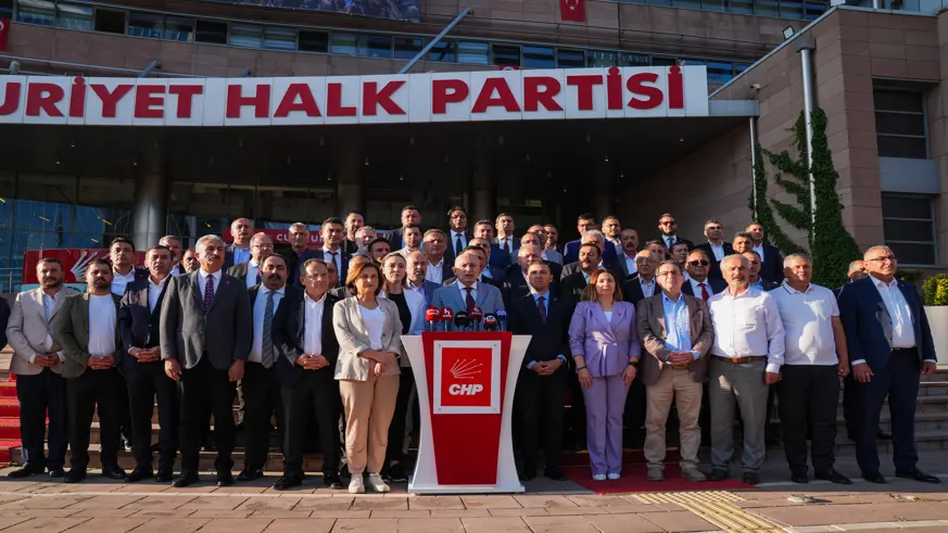 CHP il başkanları ortak açıklama yaptı