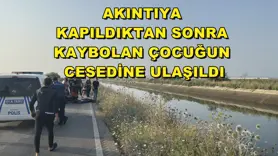 Akıntıya kapıldıktan sonra kaybolan çocuğun cesedine ulaşıldı