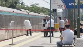 Marmaray'da raylara atlayan kişi intihar etti