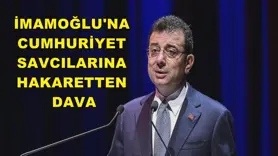 Ekrem İmamoğlu'na cumhuriyet savcılarına hakaretten dava