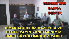 Yıldırım'dan barışa destek