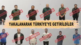 11, ulusal seviyede aranan 1 kişi yakalanarak Türkiye'ye getirildi